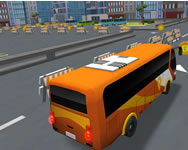 Bus parking 3D tablet HTML5 jtk