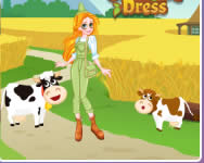 Caitlyn dress up farm játékok ingyen