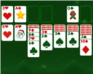 Solitaire classic christmas tablet HTML5 jtk