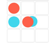 Tic tac toe colors game